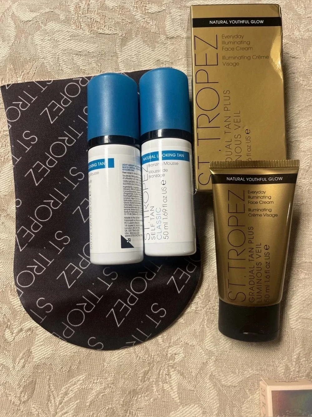 Lot 3 ST. TROPEZ SELF TAN CLASSIC 1.69 OZ BRONZING MOUSSE Gradual Tan Face Cream